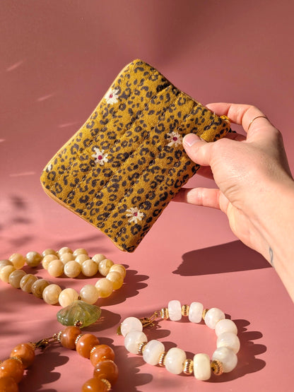 Pochette à bijoux de voyage zippée