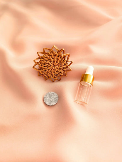 Clip diffuseur d'huiles essentielles - Soleil