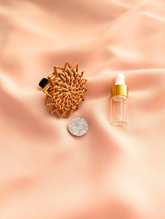 Clip diffuseur d'huiles essentielles - Soleil