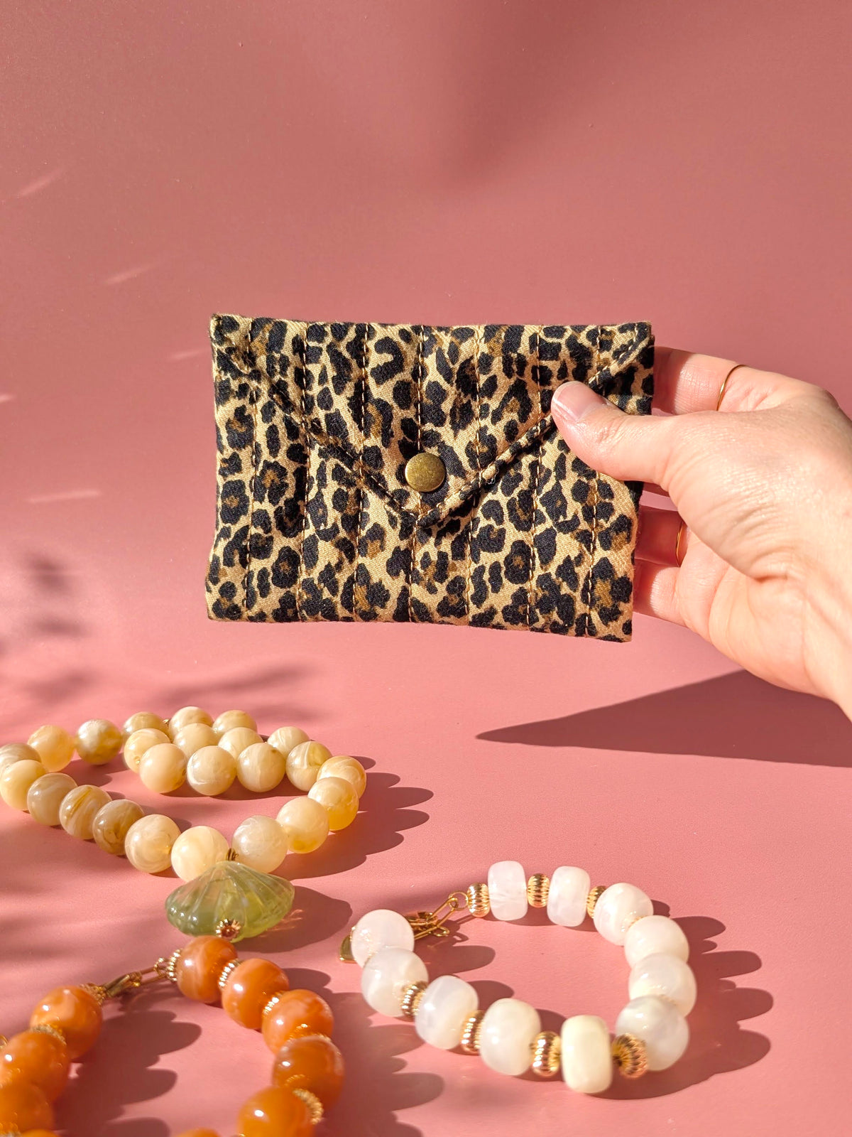 Pochette à bijoux de voyage enveloppe