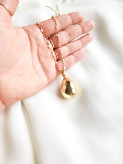 Collier BOLA goutte