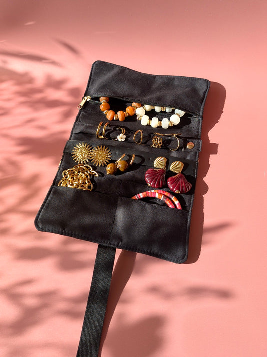 Pochette à bijoux de voyage à nouer